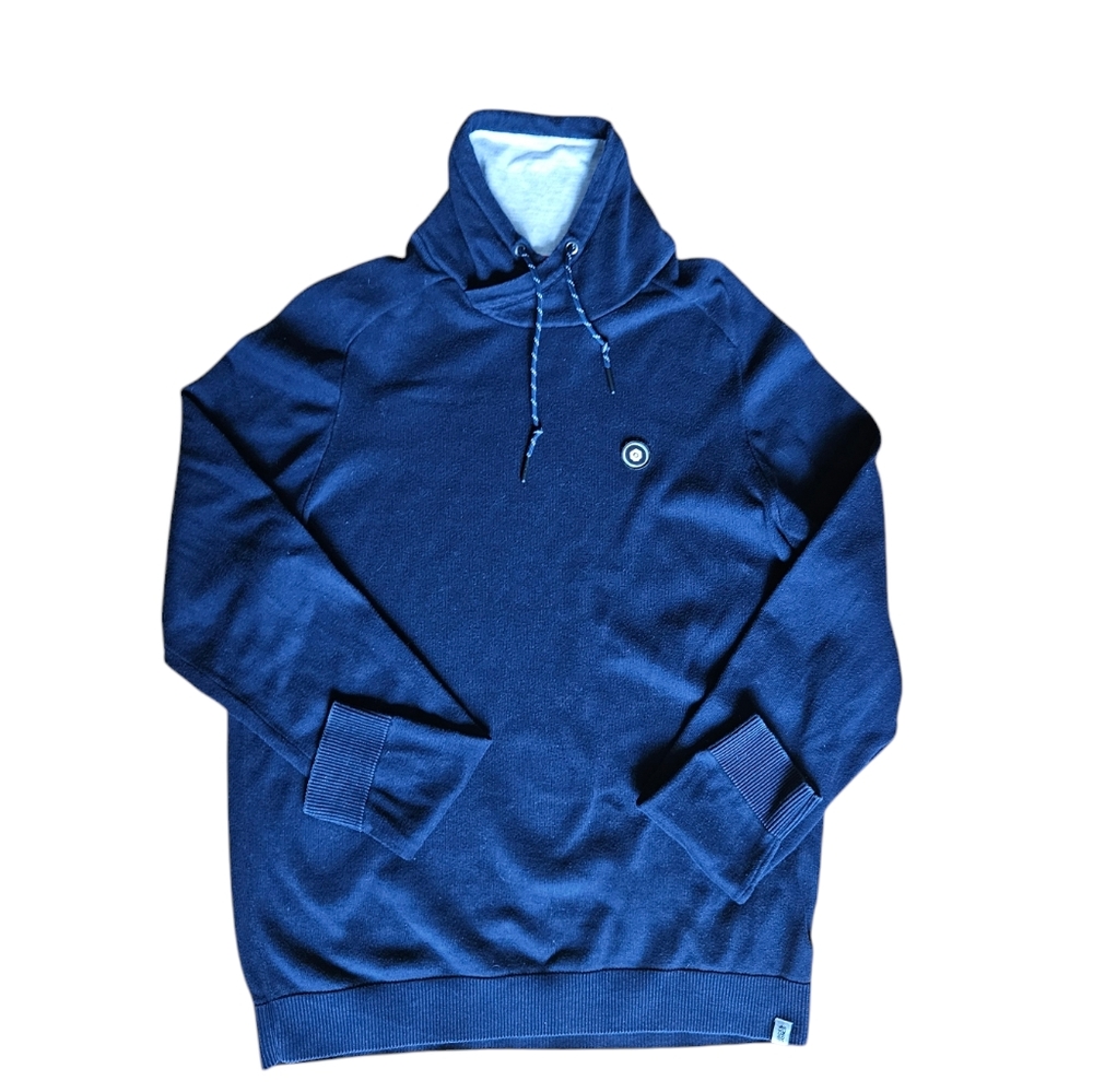 Jack and Jones large navy blue men's long sleeved shirt‎